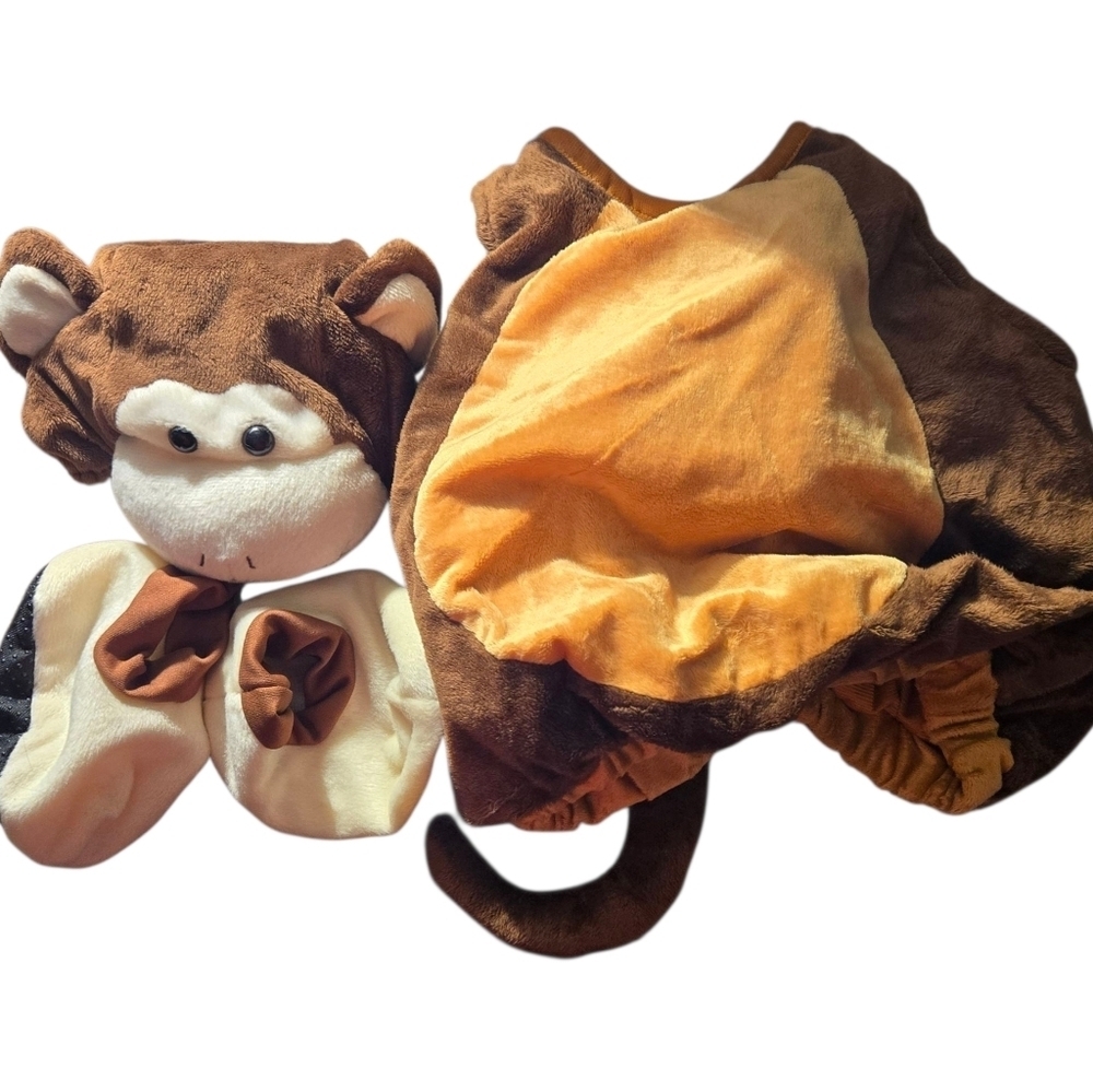 Infant Monkey Costume 3 Pieces 9-18 Months